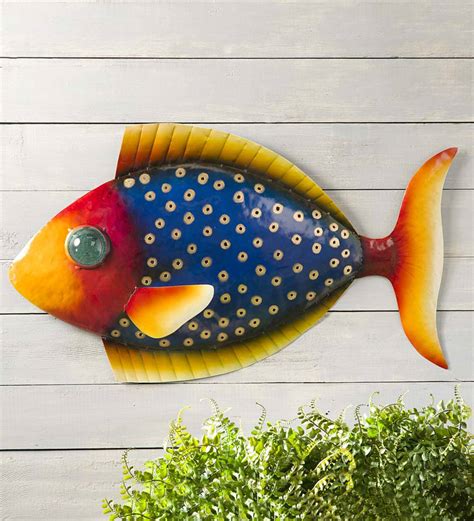 metal fish wall hangings